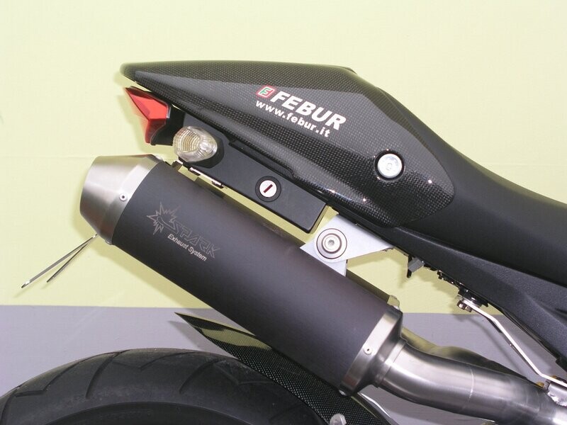 Silenciador Slip-On ROUND SPARK
EXH DUCATI MONSTER 696/796/1100 RND DARK Homologado