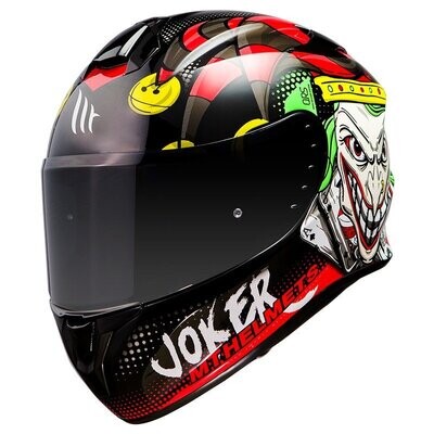 CASCO MT TARGO JOKER A0 GLOSS PEARL BLACK