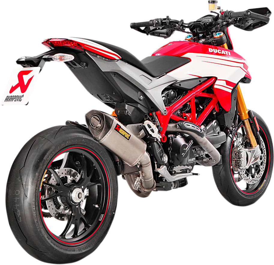 AKRAPOVIC
MUFFLER TI/CF HYPERSTRADA