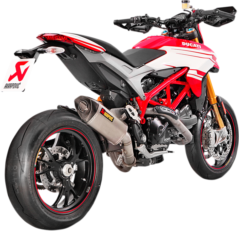 AKRAPOVIC
MUFFLER TI/CF HYPERSTRADA