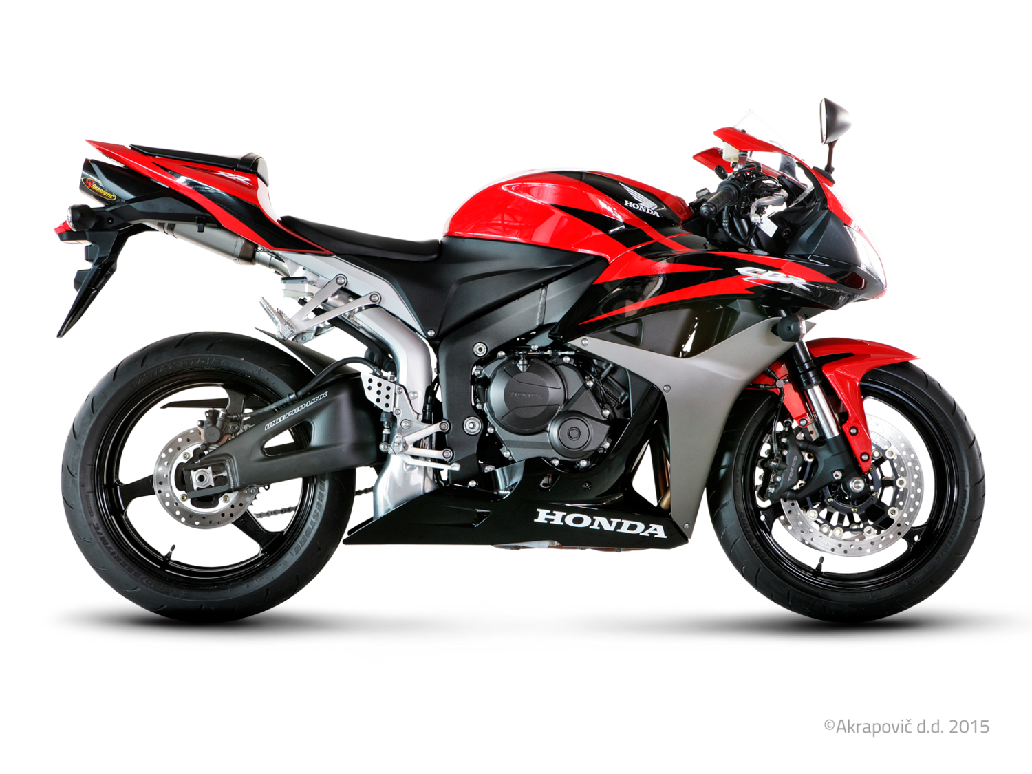 AKRAPOVIC
MUFFLER TI CBR600RR 07-08