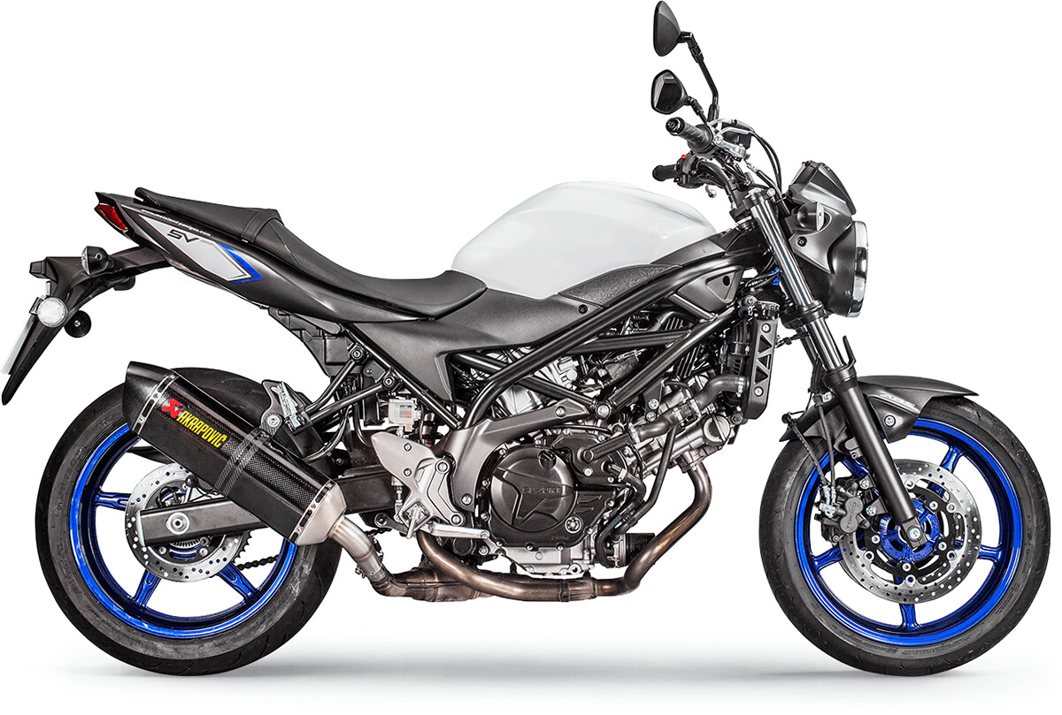 AKRAPOVIC
MUFFLER CF SV650 16-18