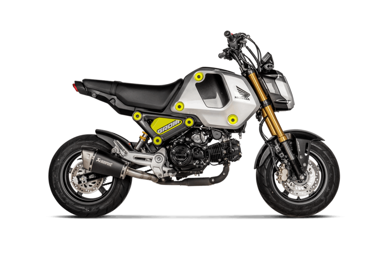 AKRAPOVIC
MUFFLER TI MSX / GROM
