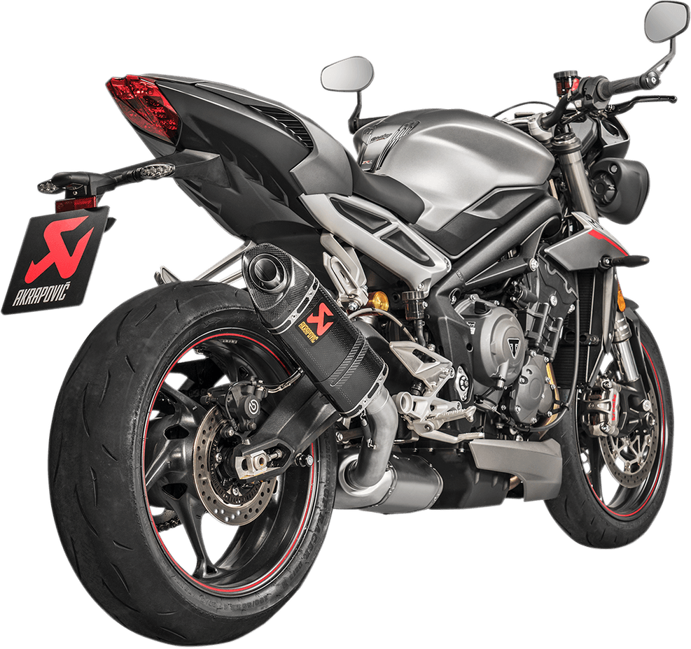 AKRAPOVIC
MUFFLER CF STREET TRIPLE 765