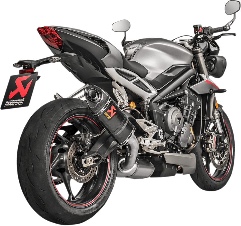 AKRAPOVIC
MUFFLER CF STREET TRIPLE 765
