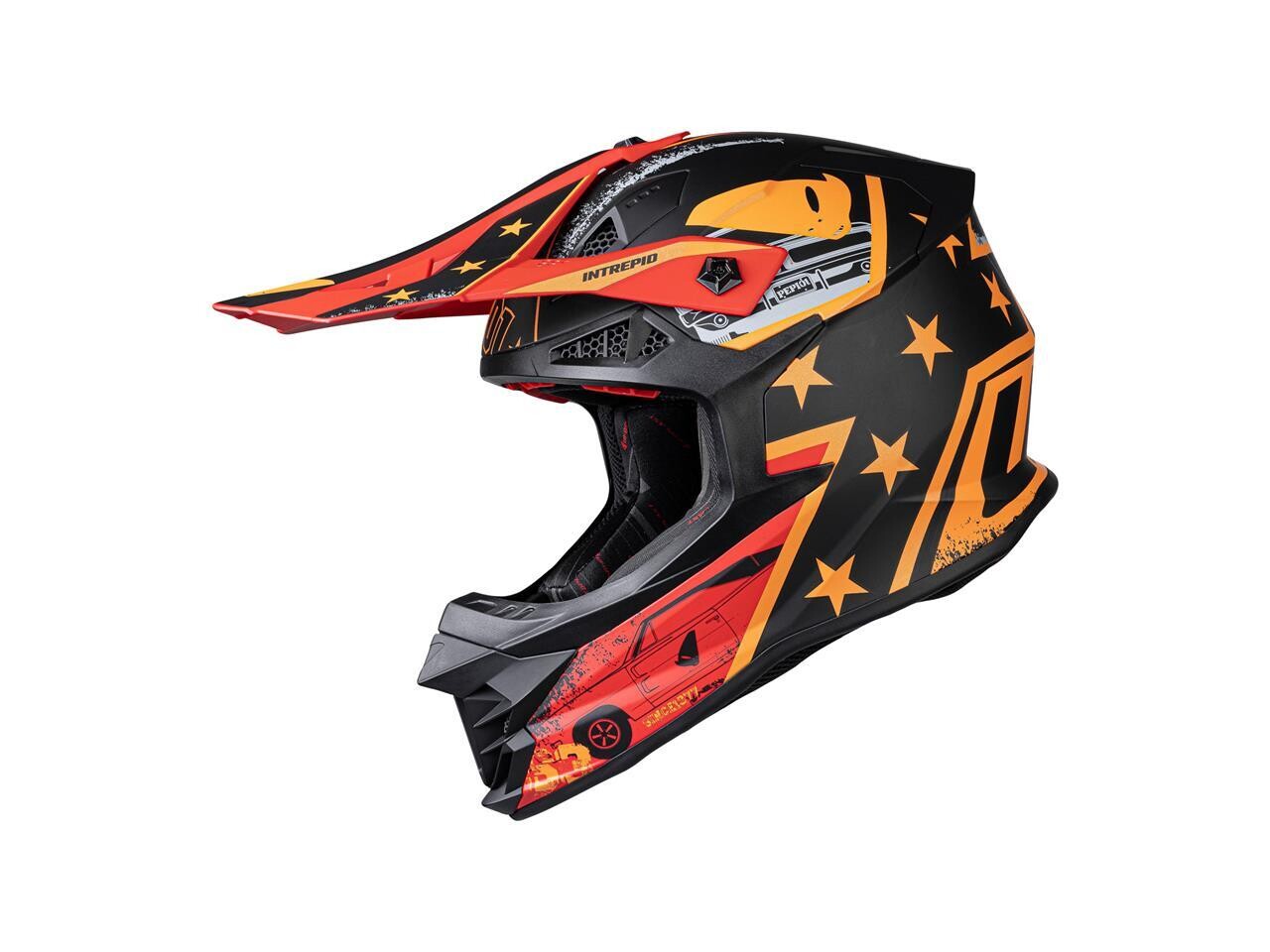 Casco UFO INTREPID Naranja Mate