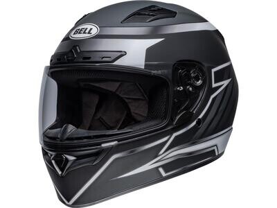 Casco Bell QUALIFIER DLX RSR Negro Mate/Blanco