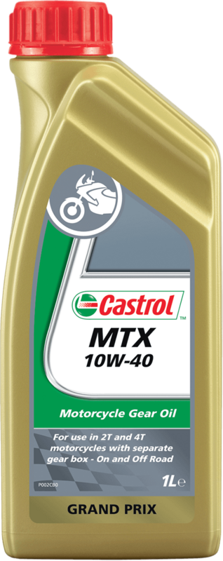 Aceite de transmisión
CASTROL
MTX 10W-40 1L