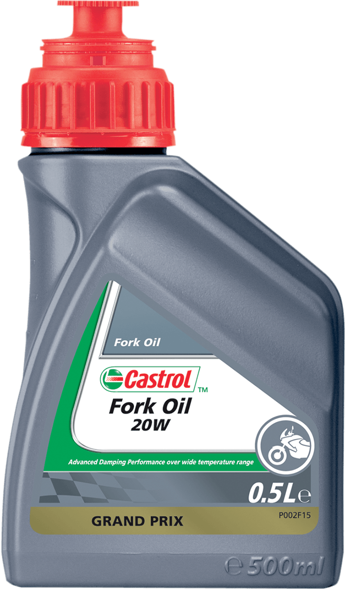 Aceite para horquilla con base mineral CASTROL
FORK OIL 20W 500ML