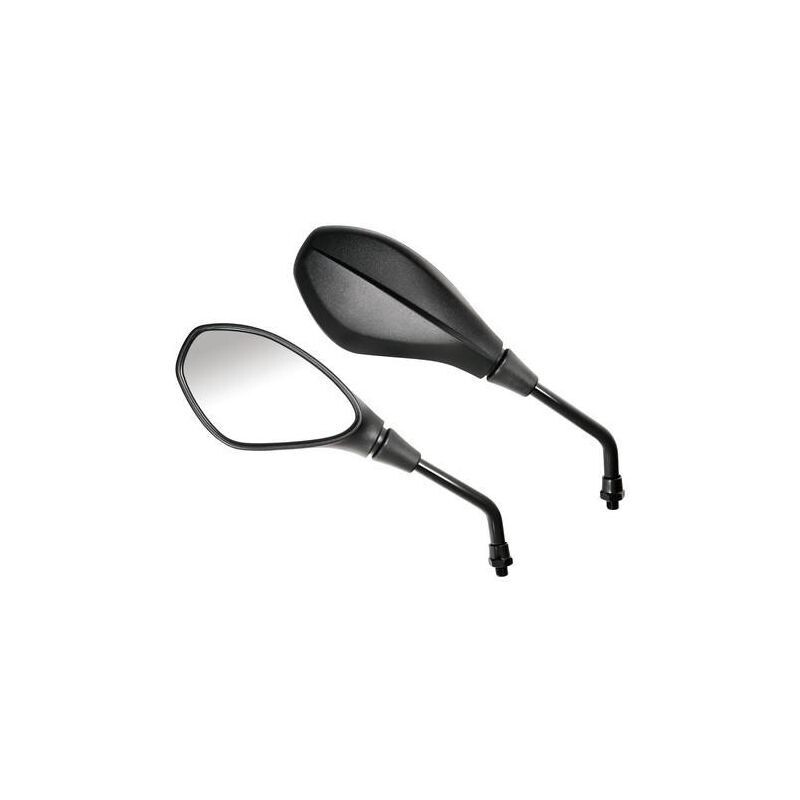 ESPEJO RETROVISOR MODELO DIKE ROSCA DERECHA M10X1.25 2 PIEZAS HOMOLOGADO