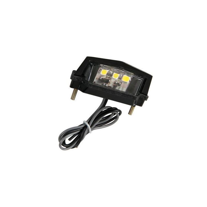 PILOTO LUZ MATRICULA 3 LED SMD BLANCA HOMOLOGADO