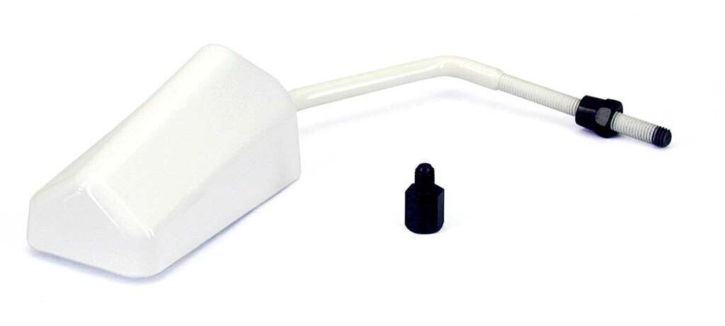 Retrovisor V PARTS F1 blanco REVERSIBLE