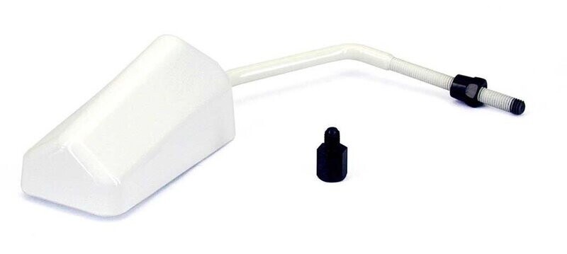 Retrovisor V PARTS F1 blanco REVERSIBLE