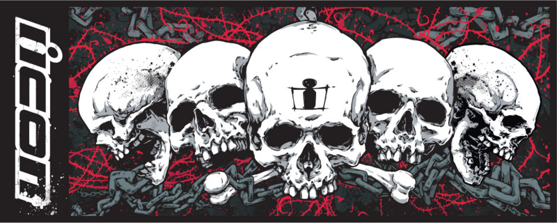 Alfombrilla taller absorbente ABST PIT PAD LG SKULL