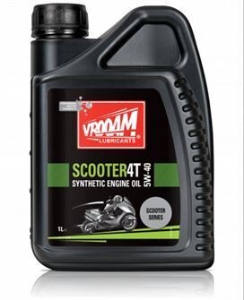 VROOAM BOTE 1 LITRO LUBRICANTE SCOOTER SERIES (ACEITE MOTOR 4T - SINTÉTICO) 5W40