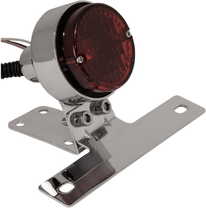 Luz trasera Classic con soporte de matrícula
