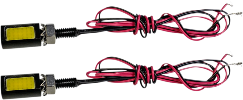 Tornillos con LED para fijación de matrícula