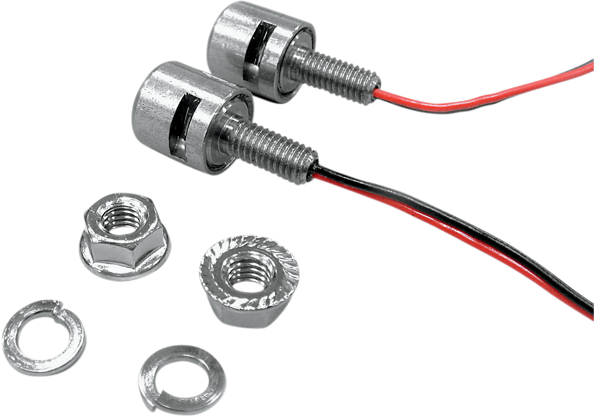 Tornillos con LED para fijación de matrícula
