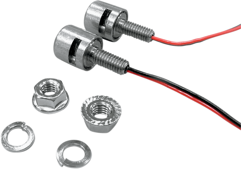 Tornillos con LED para fijación de matrícula