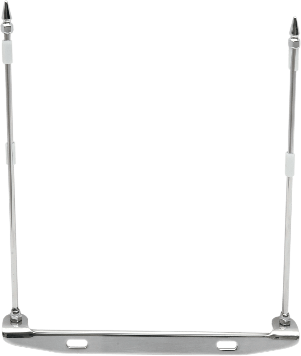 Soporte de dos banderas para soporte de matrícula