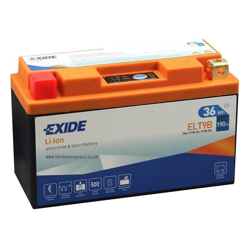 ELT9B BATERIA EXIDE BATERIA LITIO-ION EXIDE