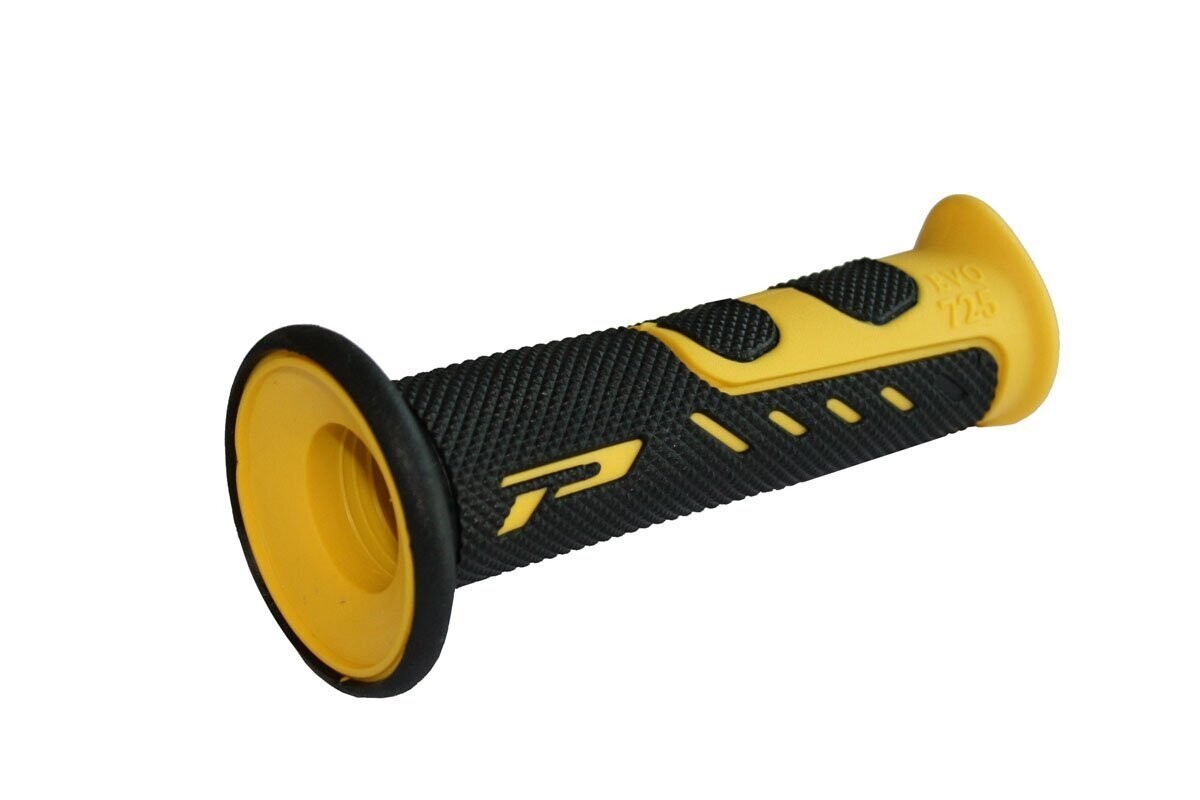 GRIPS725 BK/YE OPEN ENDS