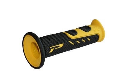 GRIPS725 BK/YE OPEN ENDS