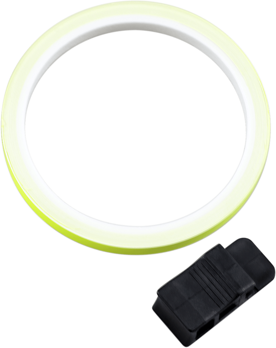 Cinta embellecedora para rueda Pro Grip WHEELTAPE FLUO YELLOW