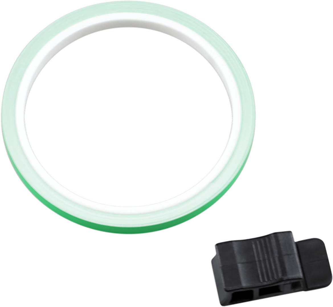 Cinta embellecedora para rueda Pro Grip WHEELTAPE FLUO GREEN