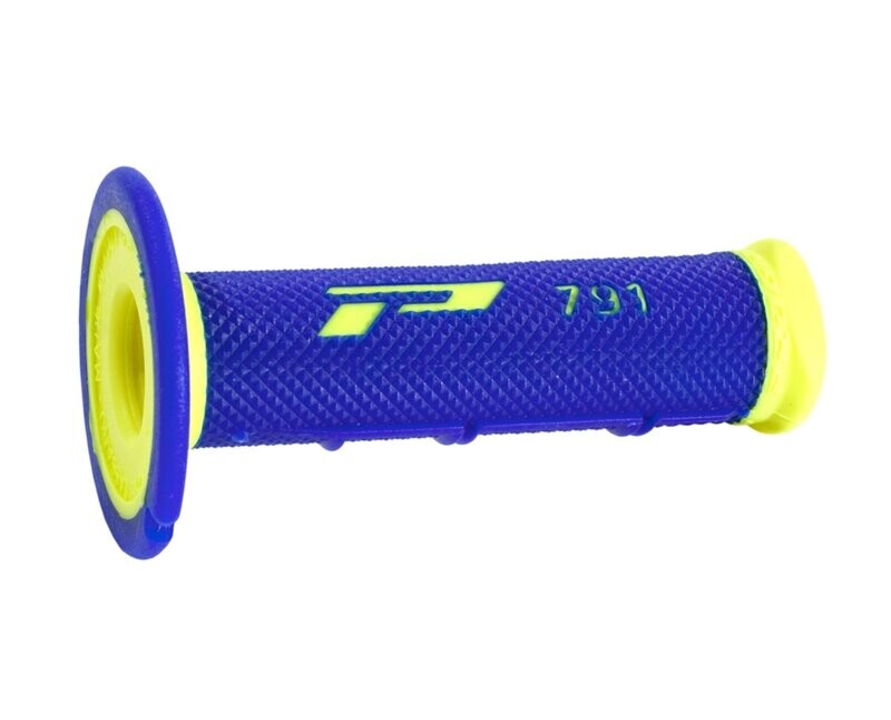 GRIPS791 FLO YELLOW/BLUE