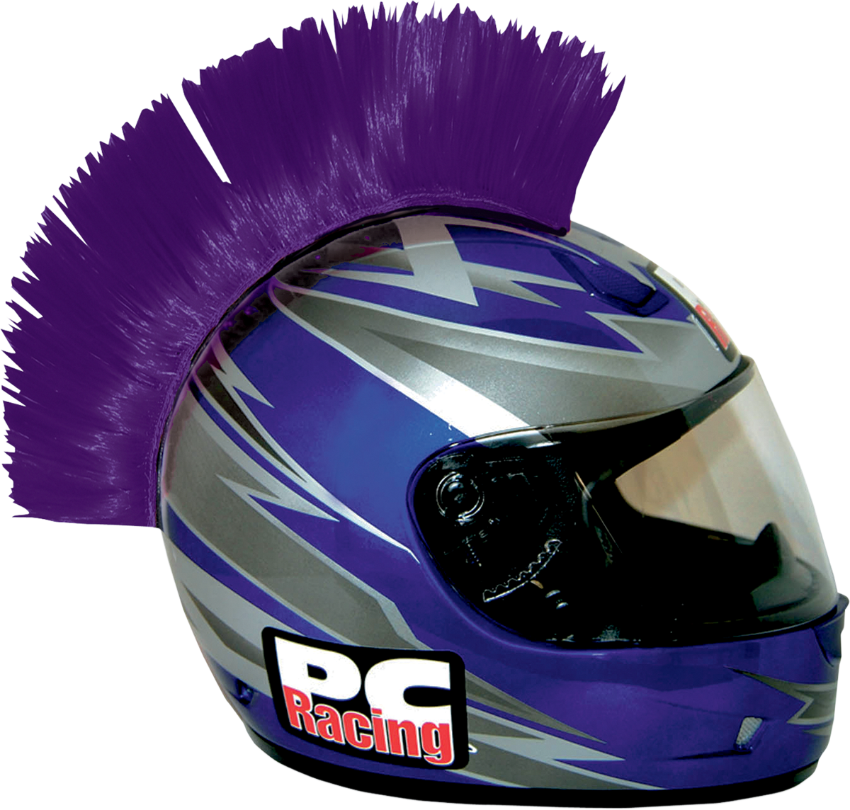 Cresta para casco HELMET MOHAWKS PURPLE