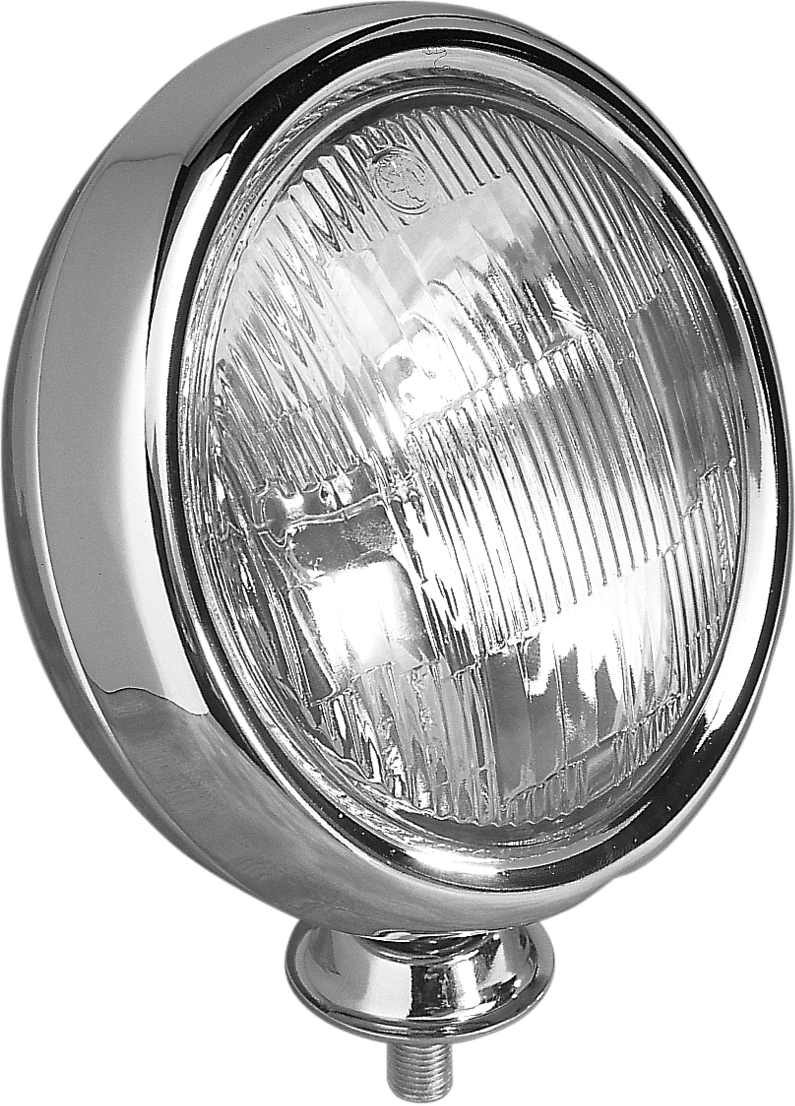 Foco suplementario diseño plano de 11,5 cm (4-1/2") HEADLIGHT 4.5" E-MARK CHR