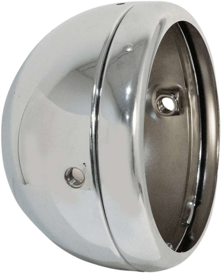 Carcasas para focos delanteros de montaje lateral tipo Lucas HEADLIGHT SHELL 5 3/4 CHR