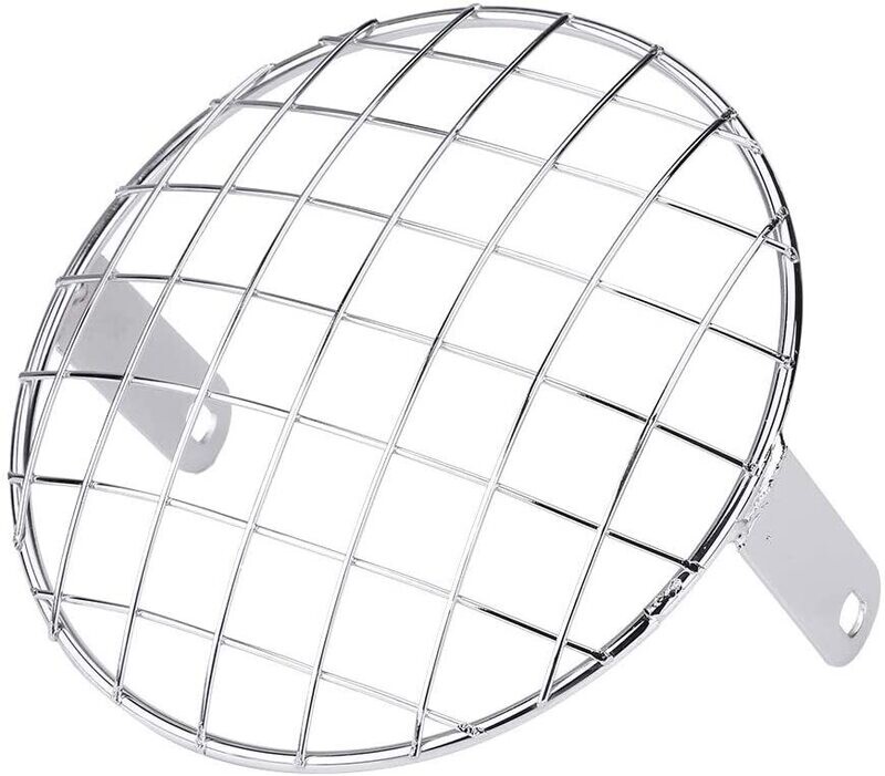 Rejilla protectora faro 6"/7" Cromo