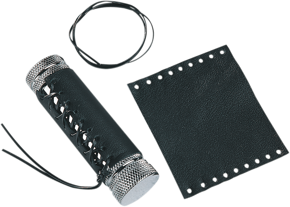 Fundas puños de cuero BLK LTHR TWST GRP CVR H-D