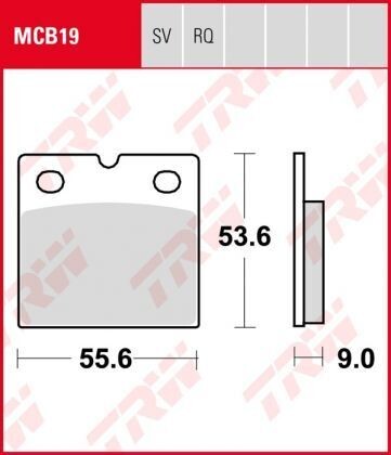 PASTILLAS DE FRENO TRW DUCATI