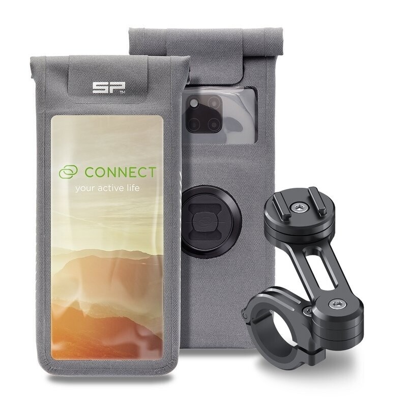 Pack completo moto SP Connect con funda universal Talla L