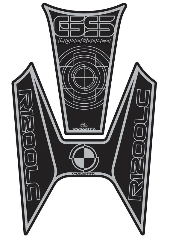 Protector de depósito Motografix R1200GS negro