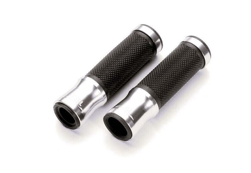 Puños LSL aluminio Ø22mm Plata