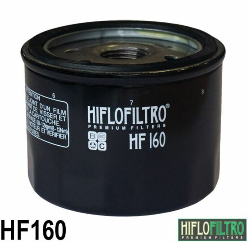 Filtro de Aceite Hiflofiltro HF160