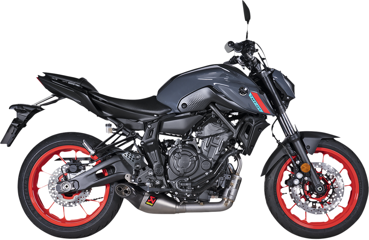 Sistema de escape Racing Line Homologado EXST RAC TI/CF YAMAHA TRACER700 MT-07