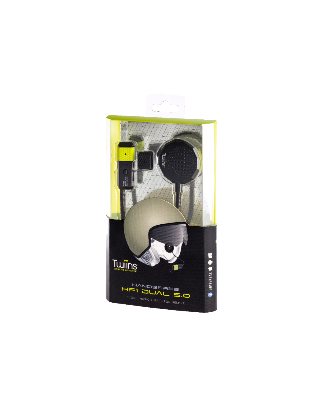 NUEVO BLUETOOTH UNIVERSAL TWIINS HF1 DUAL 5.0