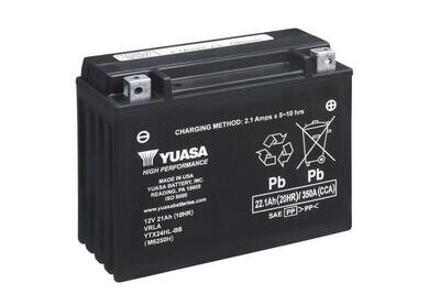 Yuasa battery YTX24HL-BS Combipack (con electrolito)