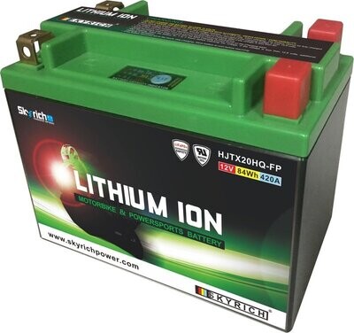 Batería de litio Skyrich LITX20HQ (Impermeable + indicador de carga)