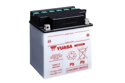 Yuasa battery YB30CL-B Dry charged (sin electrolito)