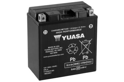 Yuasa battery YTX20CH-BS Combipack (con electrolito)