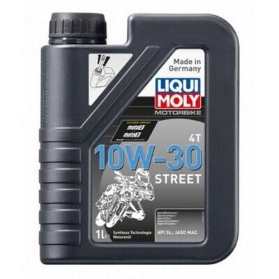 Botella de 1L aceite Liqui Moly HC sintético 10W-30 Street Botella de 1L aceite Liqui Moly HC sintético 10W-30 Street