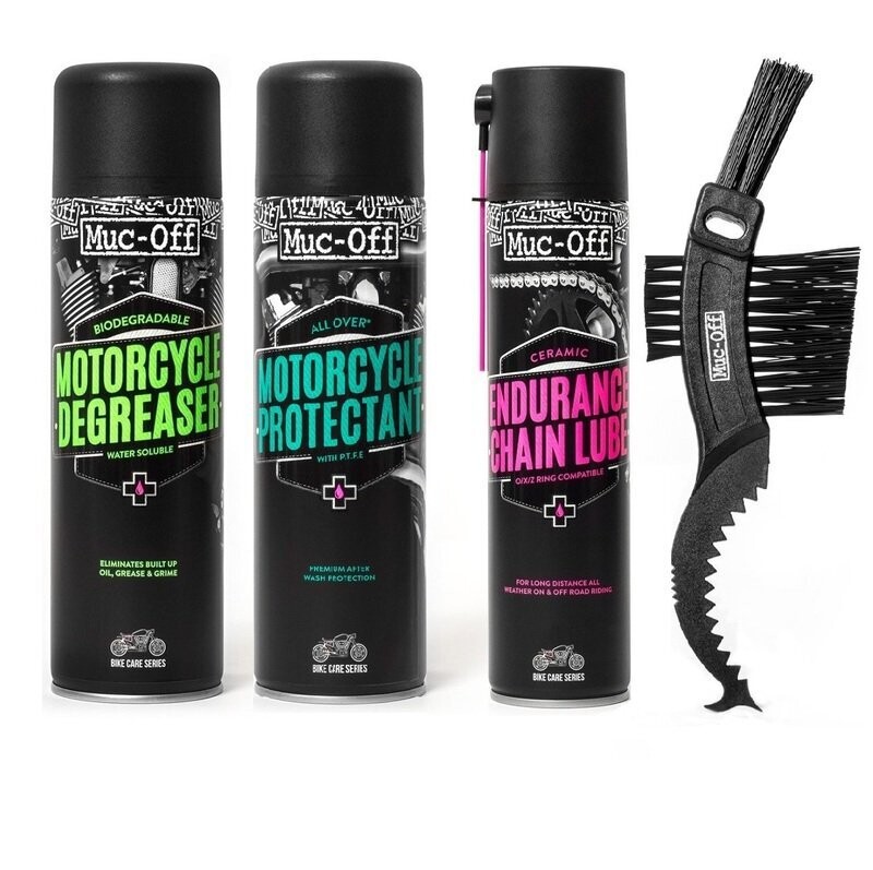 Kit de limpieza total MUC-OFF Multi Value Pack