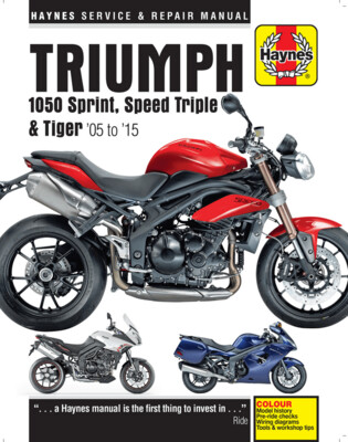 Manual de servicio TRIUMPH 1050 SPRINT SP TR