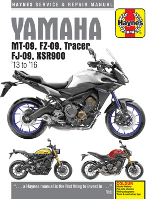 Manual de servicio YAMAHA MT-09 TRACER&SR900